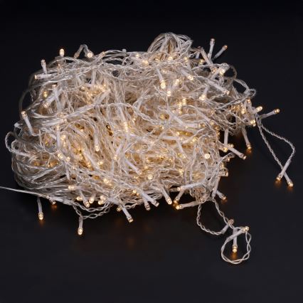 Brilagi - LED-ulkojouluvaloketju 400 LED / 8 toimintoa 23 m IP44 lämmin valkoinen