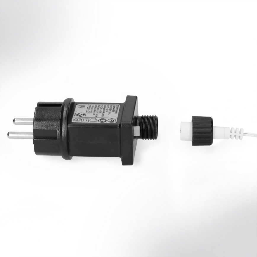 Brilagi - LED-ulkojouluvaloketju 400 LED / 8 toimintoa 23 m IP44 lämmin valkoinen