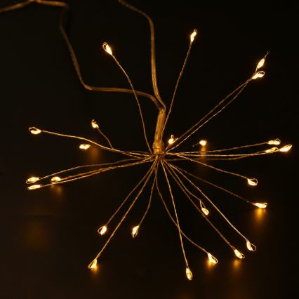 Brilagi - LED-ulkojouluvalosarja 150xLED 5m IP44 lämmin valkoinen ilotulitus