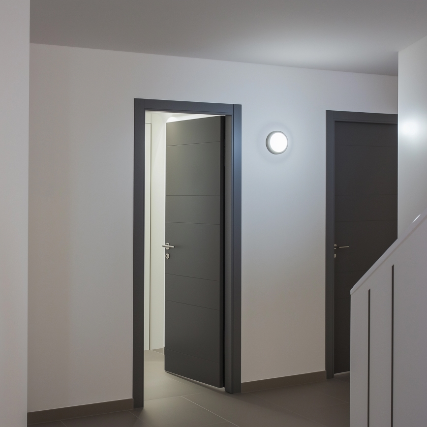 Brilagi - LED-ulkokattovalaisin LED/13W/230V halkaisija 17 cm IP54 antrasiitti