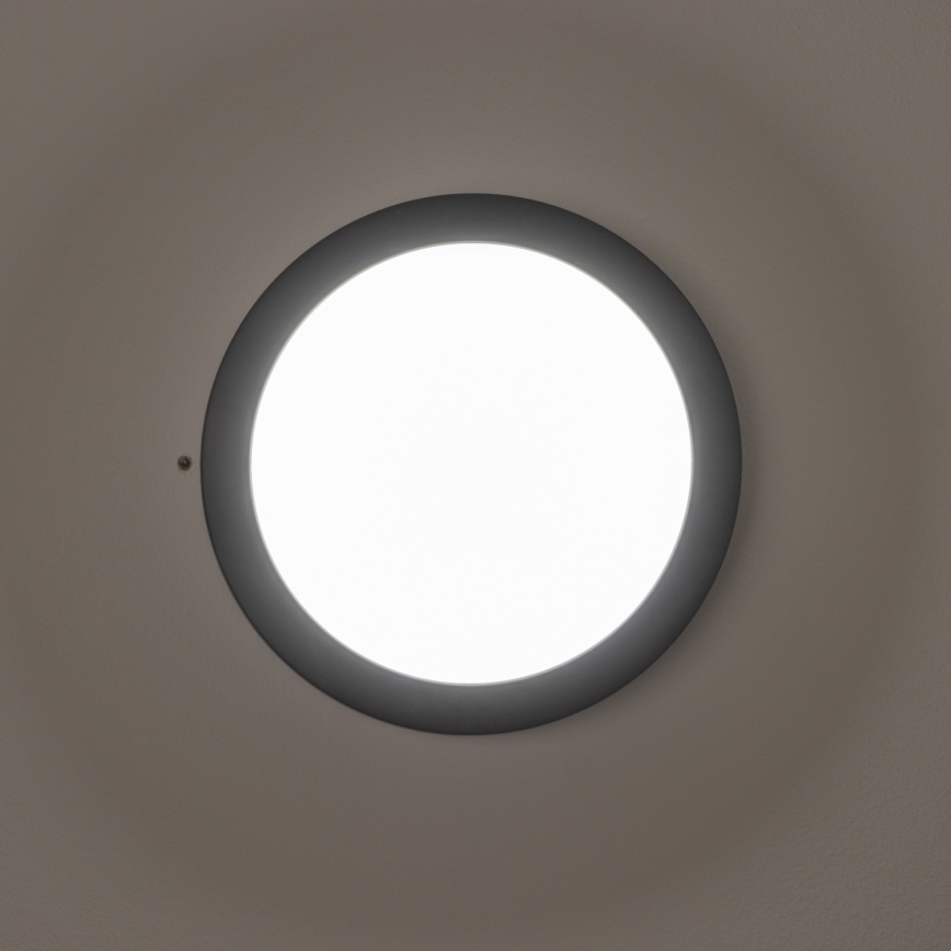 Brilagi - LED-ulkokattovalaisin LED/13W/230V halkaisija 17 cm IP54 antrasiitti