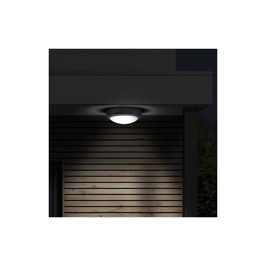 Brilagi - LED-ulkokattovalaisin LED/13W/230V halkaisija 17 cm IP54 antrasiitti