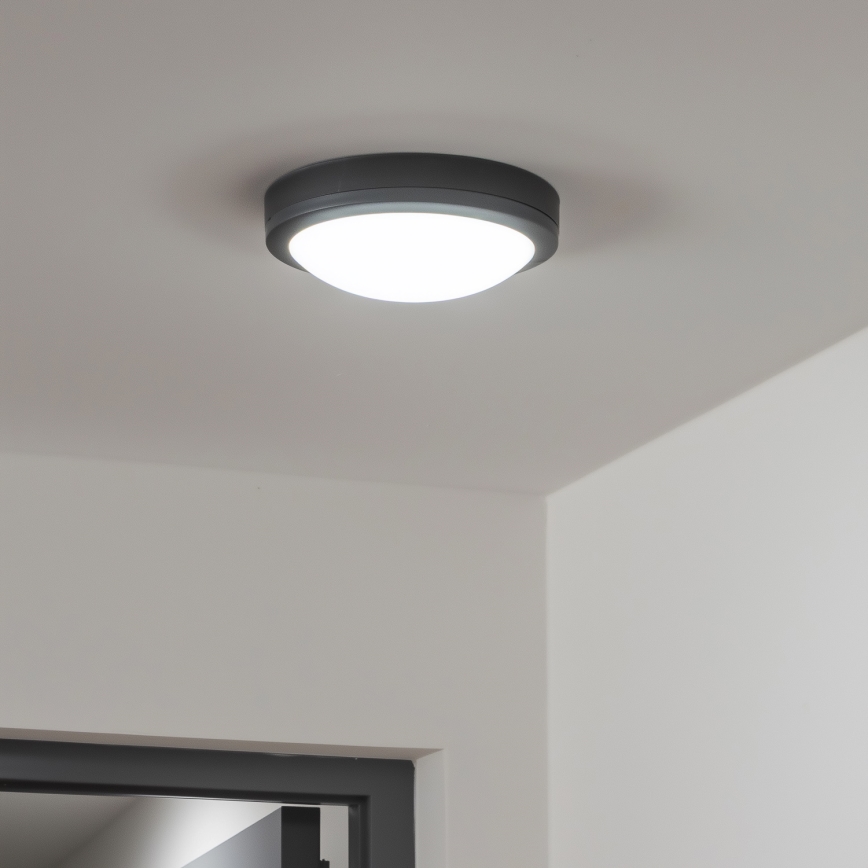 Brilagi - LED-ulkokattovalaisin LED/20W/230V halkaisija 23 cm IP54 antrasiitti