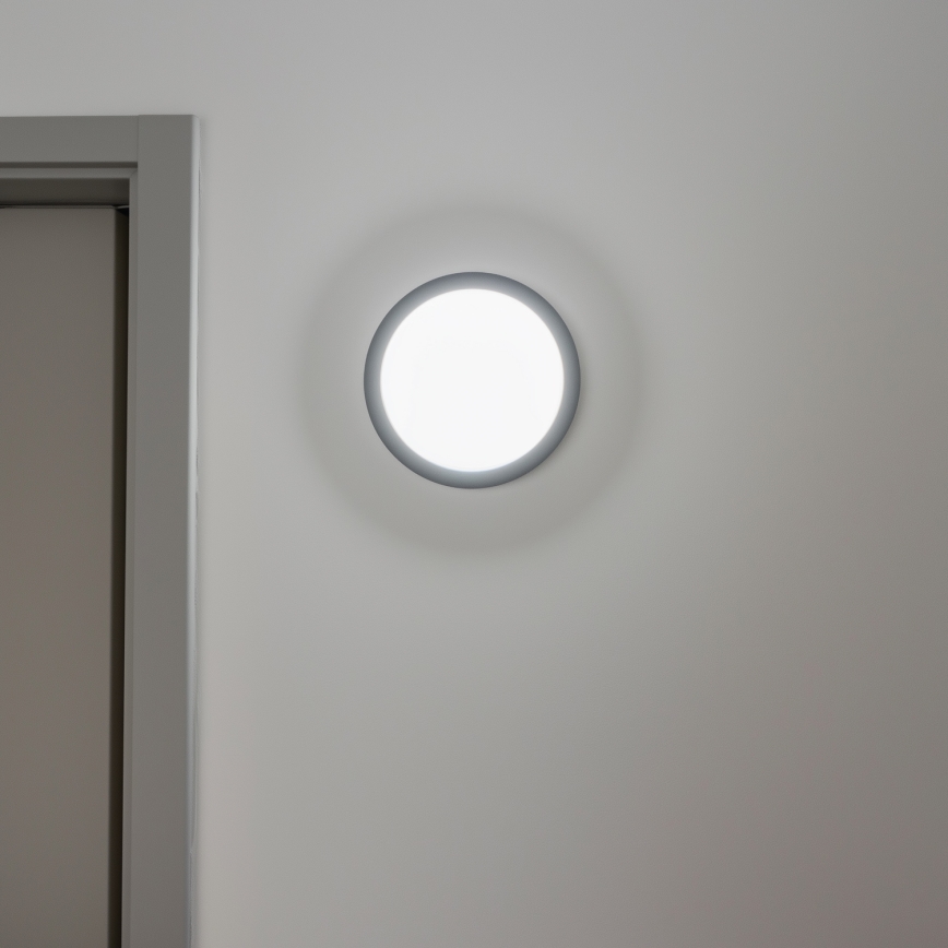 Brilagi - LED-ulkokattovalaisin LED/20W/230V halkaisija 23 cm IP54 antrasiitti