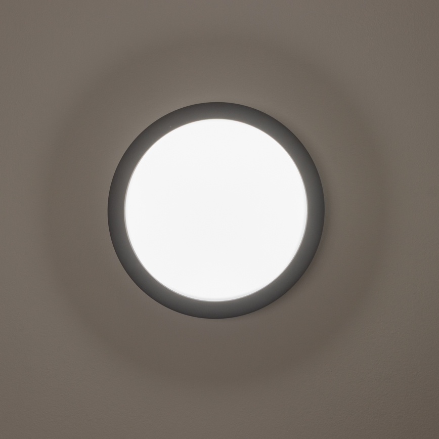 Brilagi - LED-ulkokattovalaisin LED/20W/230V halkaisija 23 cm IP54 antrasiitti