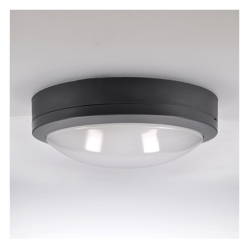 Brilagi - LED-ulkokattovalaisin LED/20W/230V halkaisija 23 cm IP54 antrasiitti