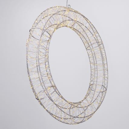 Brilagi - LED-ulkokäyttöinen joulukoriste LED/6W/230V IP44 50 cm joulukranssi