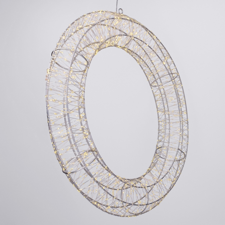 Brilagi - LED-ulkokäyttöinen joulukoriste LED/6W/230V IP44 50 cm joulukranssi