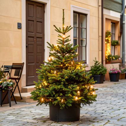 Brilagi - LED-ulkokäyttöinen koristevalosarja 10xLED/3xAA 3,2m IP44 lämmin valkoinen