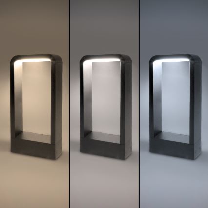 Brilagi - LED-ulkolamppu BARI LED/7W/230V 3000/4000/6000K antrasiitti IP54 30 cm
