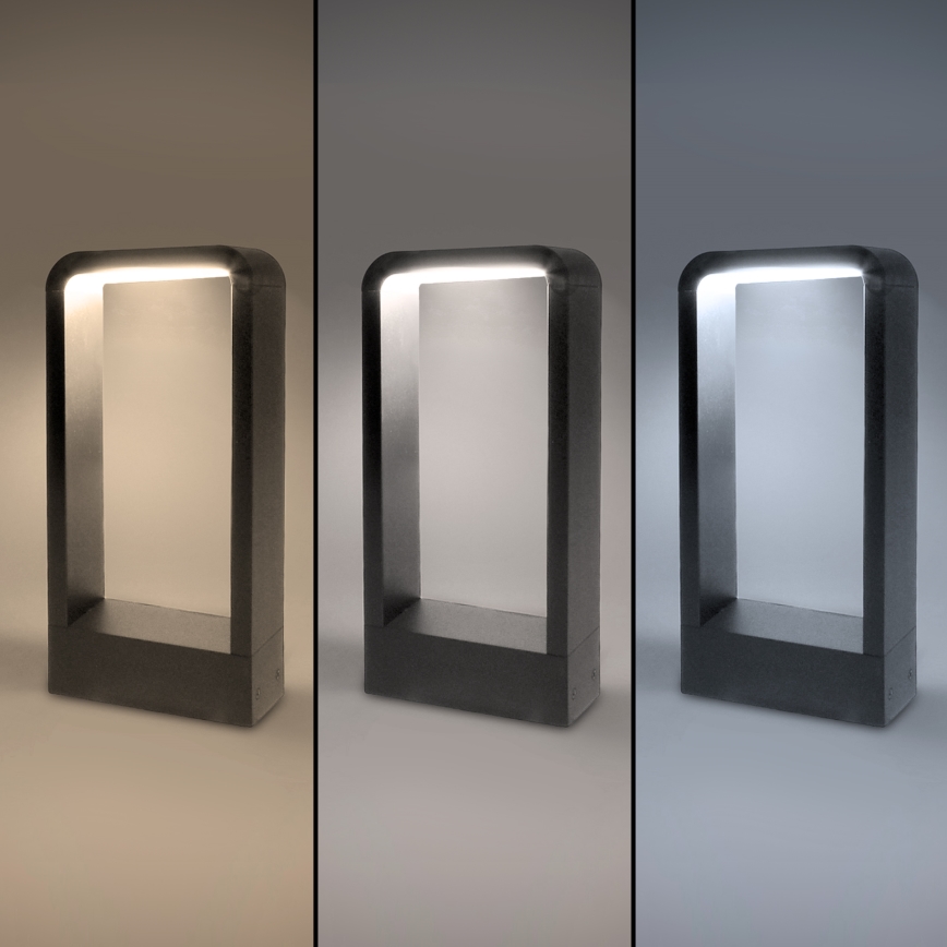 Brilagi - LED-ulkolamppu BARI LED/7W/230V 3000/4000/6000K antrasiitti IP54 30 cm