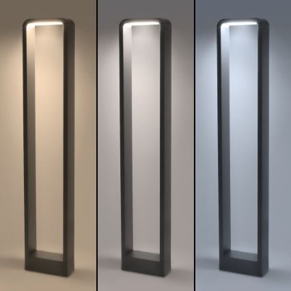 Brilagi - LED-ulkolamppu BARI LED/7W/230V 3000/4000/6000K antrasiitti IP54 80 cm