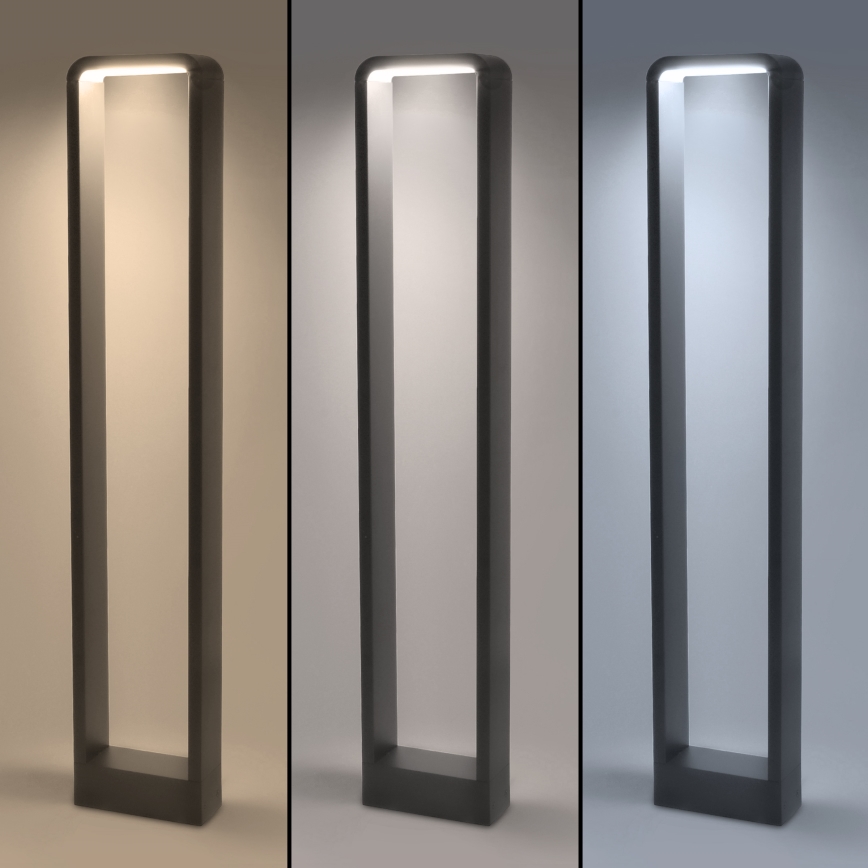 Brilagi - LED-ulkolamppu BARI LED/7W/230V 3000/4000/6000K antrasiitti IP54 80 cm