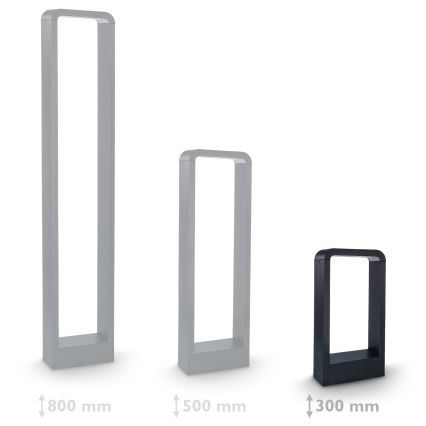 Brilagi - LED-ulkolamppu BARI LED/7W/230V 3000/4000/6000K IP54 30 cm