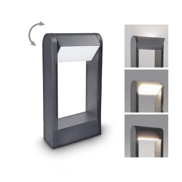 Brilagi - LED-ulkolamppu CROTONE LED/7W/230V antrasiitti IP54 30 cm