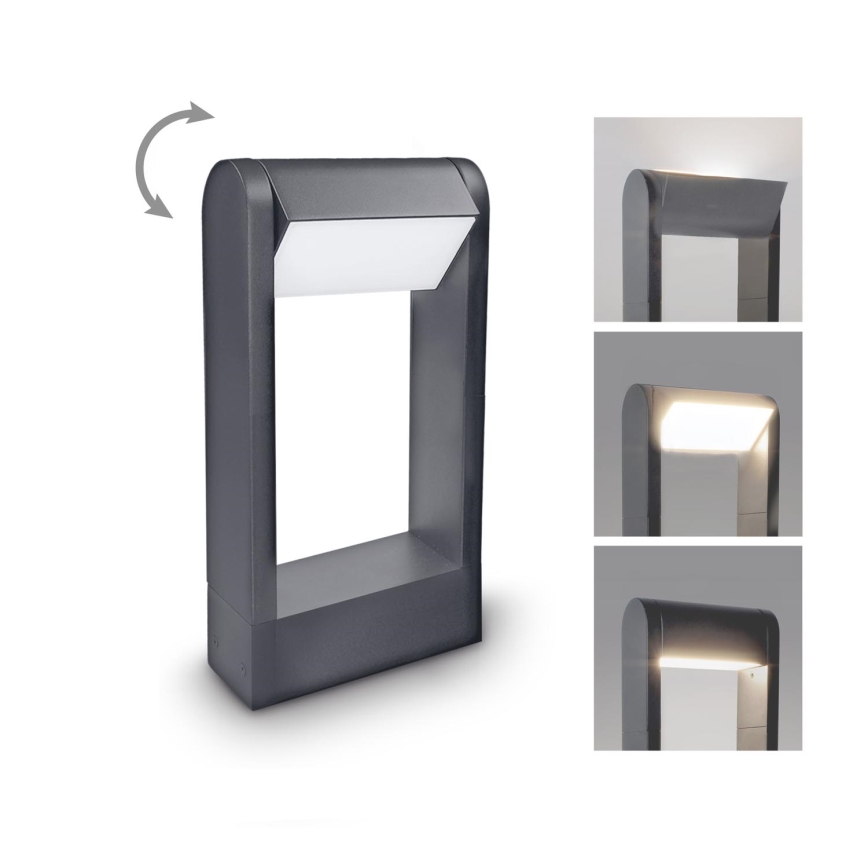 Brilagi - LED-ulkolamppu CROTONE LED/7W/230V antrasiitti IP54 30 cm