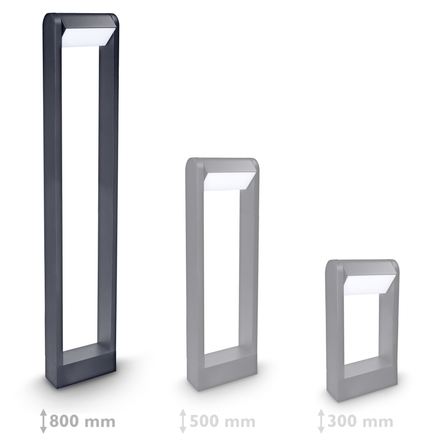 Brilagi - LED-ulkolamppu CROTONE LED/7W/230V antrasiitti IP54 80 cm