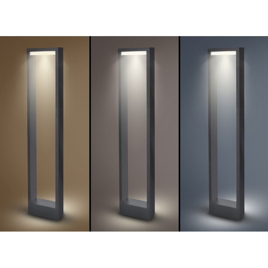 Brilagi - LED-ulkolamppu RAGUSA LED/7W/230V 3000/4000/6000K antrasiitti IP54 80 cm