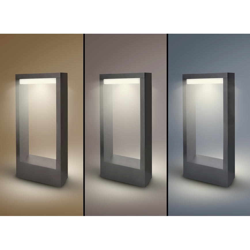Brilagi - LED-ulkolamppu RAGUSA LED/7W/230V 3000/4000/6000K antracracit IP54 30 cm