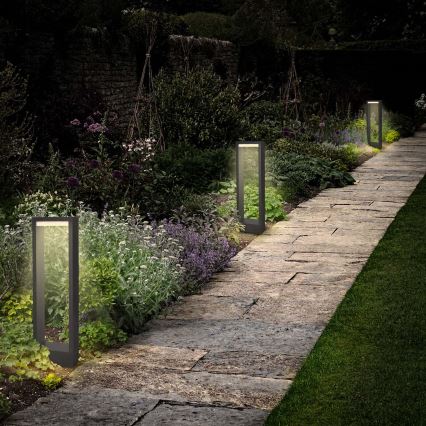 Brilagi - LED-ulkolamppu RAGUSA LED/7W/230V 3000/4000/6000K antrasiitti IP54 50 cm