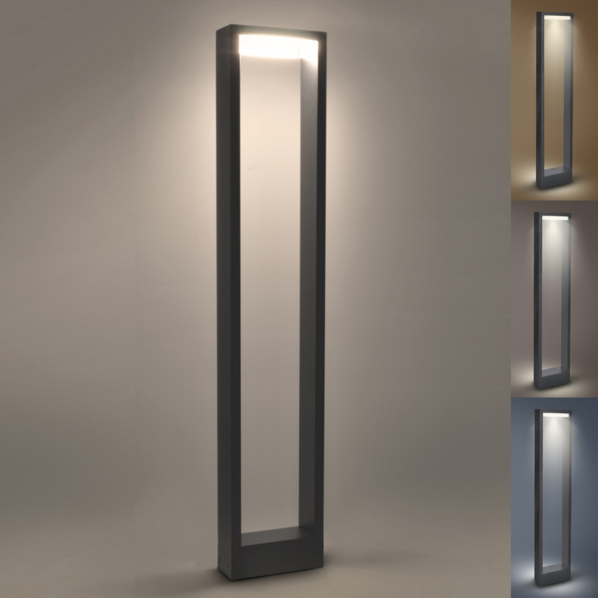 Brilagi - LED-ulkolamppu RAGUSA LED/7W/230V 3000/4000/6000K antrasiitti IP54 80 cm
