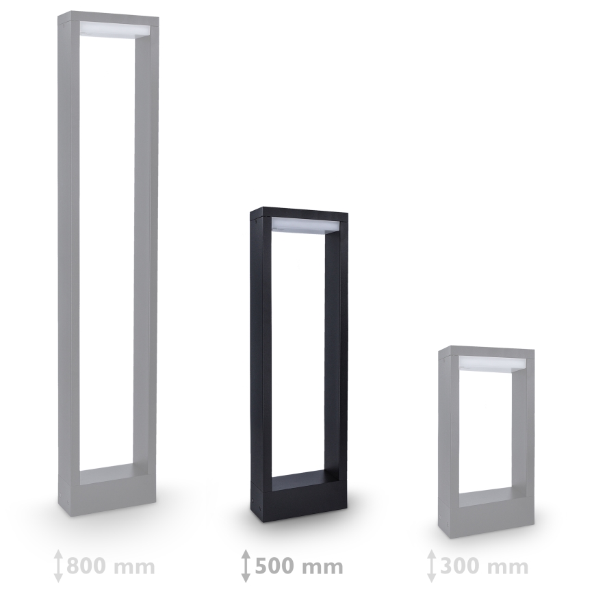 Brilagi - LED-ulkolamppu RAGUSA LED/7W/230V 3000/4000/6000K IP54 50 cm