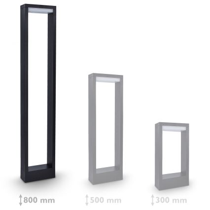 Brilagi - LED-ulkolamppu RAGUSA LED/7W/230V 3000/4000/6000K IP54 80 cm