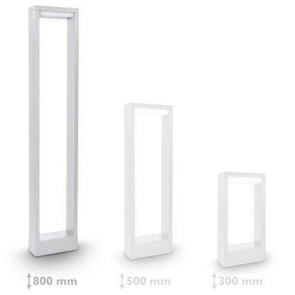 Brilagi - LED-ulkolamppu RAGUSA LED/7W/230V 3000/4000/6000K valkoinen IP54 80 cm