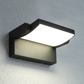 Brilagi - LED-ulkoseinävalaisin ANKLE LED/18W/230V 3000K IP65 antrasiitti