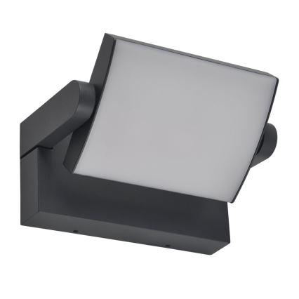 Brilagi - LED-ulkoseinävalaisin ANKLE LED/18W/230V 3000K IP65 antrasiitti