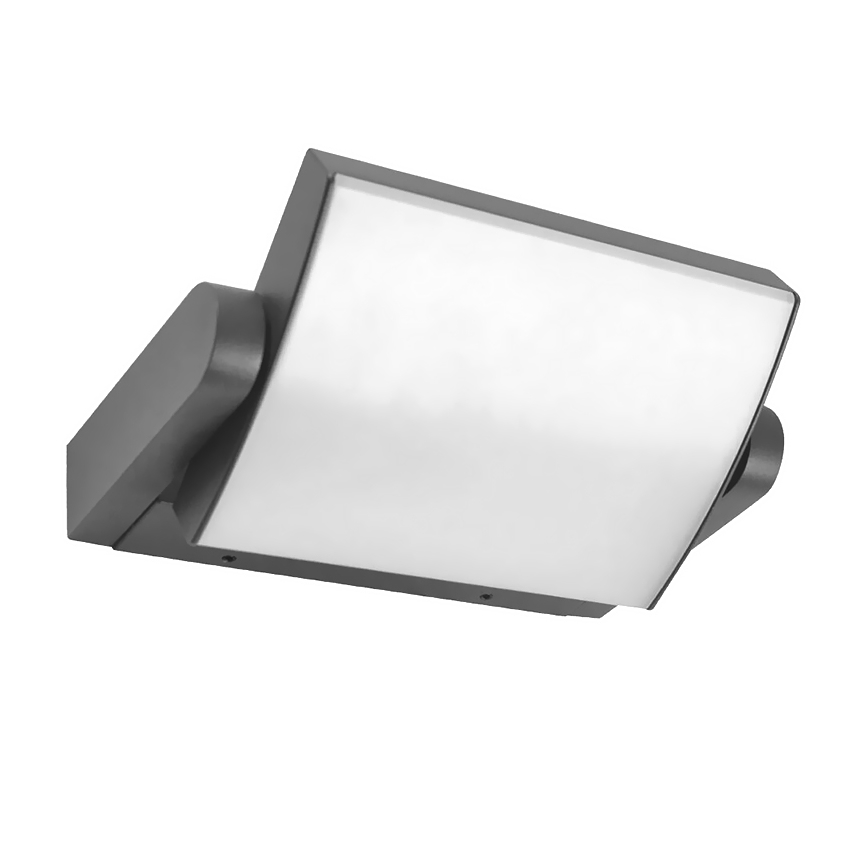 Brilagi - LED-ulkoseinävalaisin ANKLE LED/18W/230V 3000K IP65 antrasiitti