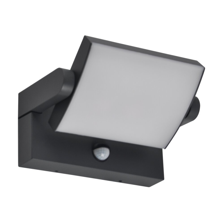 Brilagi - LED-ulkovaloseinävalaisin anturilla ANKLE LED/18W/230V 3000K IP65 antrasiitti