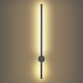 Brilagi - LED-ulkoseinävalaisin AURA LED/12W/230V 3000K IP54 65 cm antrasiitti