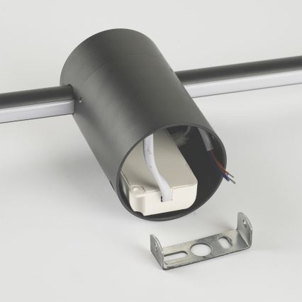 Brilagi - AURA LED-ulkoseinävalaisin LED/12W/230V 3000K IP54 65 cm antrasiitti CRI 90