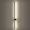 Brilagi - LED-ulkoseinävalaisin AURA LED/20W/230V 4000K IP54 97 cm musta