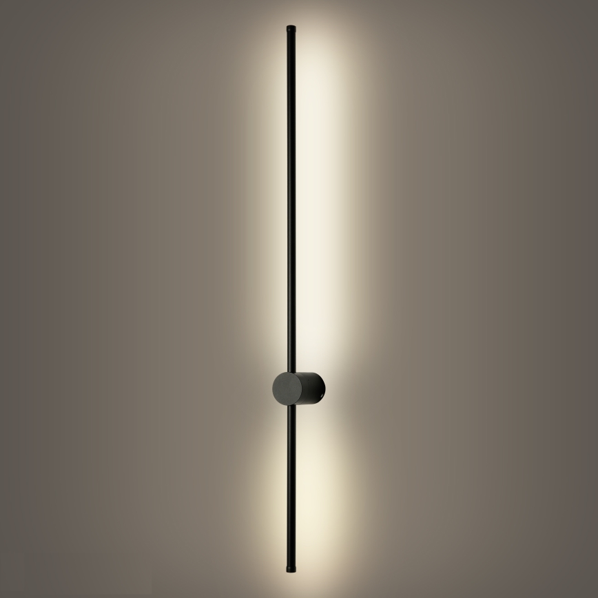 Brilagi - LED-ulkoseinävalaisin AURA LED/20W/230V 4000K IP54 97 cm musta