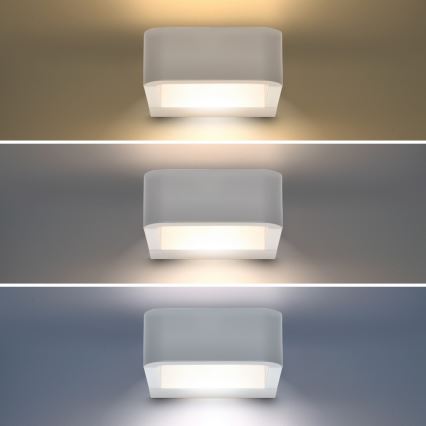 Brilagi - LED-ulkoseinävalaisin BARI LED/7W/230V 3000/4000/6000K valkoinen IP54