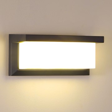 Brilagi - LED-ulkoseinävalaisin BRICKY LED/12W/230V antrasiitti IP54