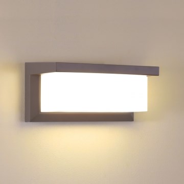 Brilagi - LED-ulkoseinävalaisin BRICKY LED/12W/230V ruskea IP54