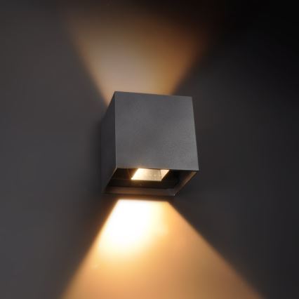 Brilagi - LED-ulkoseinävalaisin CUBE LED/6W/230V IP54
