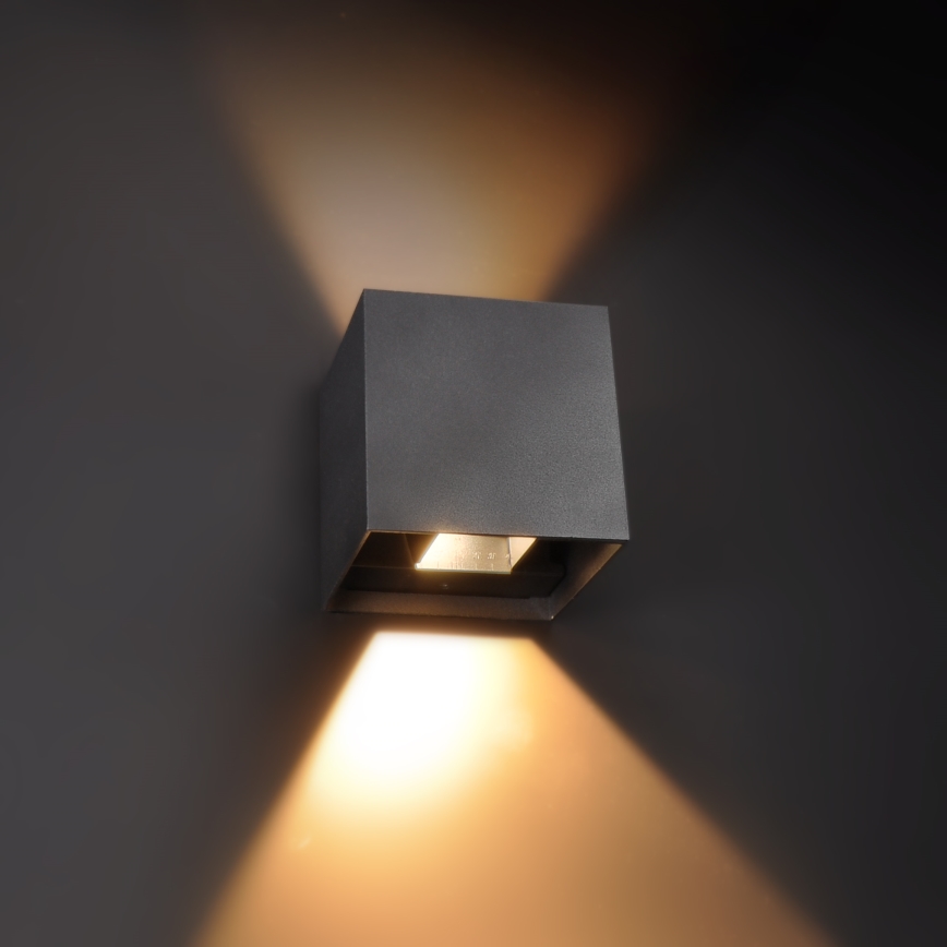 Brilagi - LED-ulkoseinävalaisin CUBE LED/6W/230V IP54