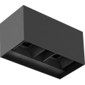 Brilagi - LED ulkoseinävalaisin DOUBLE CUBE LED/12W/230V antrasiitti IP65