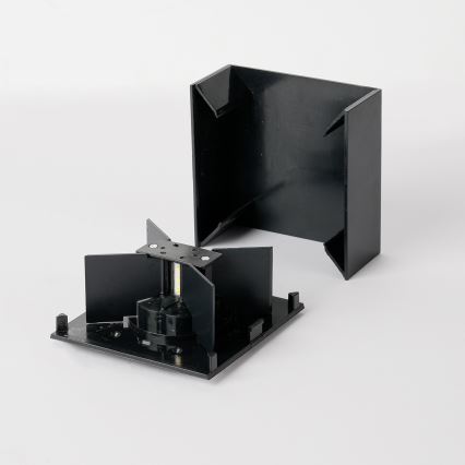 Brilagi - LED-ulkoseinävalaisin DOUBLERAY LED/4W/230V musta IP65