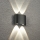 Brilagi - LED Ulkoseinävalaisin FLAREBOX LED/4W/230V musta IP65