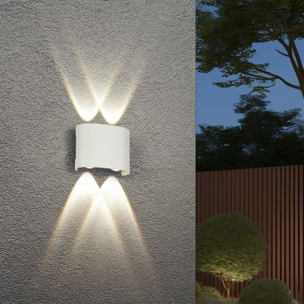 Brilagi - LED-ulkoseinävalaisin FLAREBOX LED/4W/230V valkoinen IP65