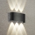 Brilagi - LED ulkoseinävalaisin FLAREBOX LED/6W/230V musta IP65