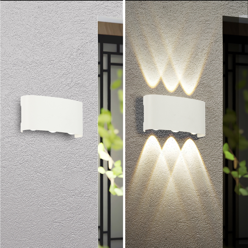 Brilagi - LED-ulkoseinävalaisin FLAREBOX LED/6W/230V valkoinen IP65