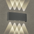 Brilagi - LED-ulkoseinävalaisin FLAREBOX LED/8W/230V antrasiitti IP65