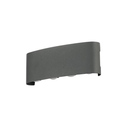 Brilagi - LED-ulkoseinävalaisin FLAREBOX LED/8W/230V antrasiitti IP65
