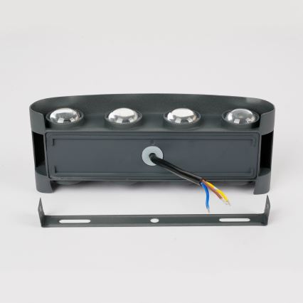 Brilagi - LED-ulkoseinävalaisin FLAREBOX LED/8W/230V antrasiitti IP65